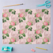 Papier Mousseline Série Pull Floral Rose Design 9 (Artisanat)