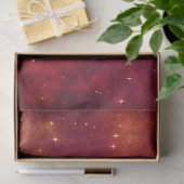 Papier Mousseline Série Red Galaxy Design 6 (Cadeau)