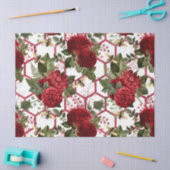 Papier Mousseline Série Red Rose Bee Design 49 (Artisanat)