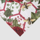 Papier Mousseline Série Red Rose Bee Design 49 (Détail)