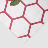 Papier Mousseline Série Red Rose Bee Design 65 (Détail)