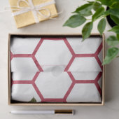 Papier Mousseline Série Red Rose Bee Design 65 (Cadeau)
