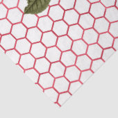 Papier Mousseline Série Red Rose Bee Design 67 (Détail)