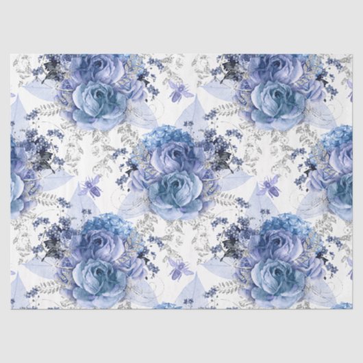 Papier Mousseline Série Serenity Bee Design 20 (Recto)