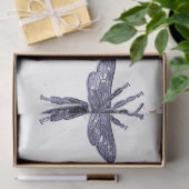 Papier Mousseline Série Serenity Bee Design 25 (Cadeau)