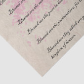 Papier Mousseline Sermon sur le support papier Tissu Fleur sauvage (Détail)