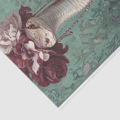 Papier Mousseline Serpent en fleur (Détail)