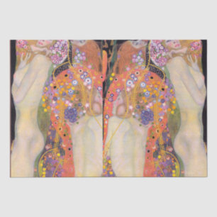 Papier Mousseline Serpents d'eau, Gustav Klimt