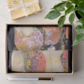 Papier Mousseline Serpents d'eau, Gustav Klimt (Cadeau)