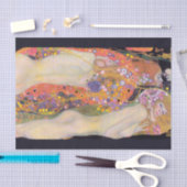 Papier Mousseline Serpents d'eau, Gustav Klimt (Artisanat)