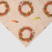 Papier Mousseline Serre-couronne Ristra dans le sud-ouest du Chili (Détail)