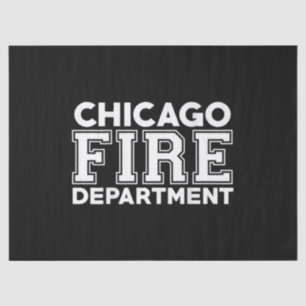 Papier Mousseline Service des pompiers de Chicago Secourt