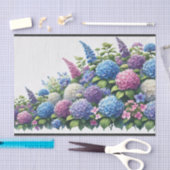 Papier Mousseline serviettes, découpage, papier absorbant à fleurs (Artisanat)