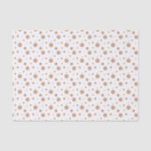 Papier Mousseline Serviettes pois en or (Recto)