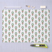 Papier Mousseline Servir Cette Raquette De Tennis De Noël (Artisanat)