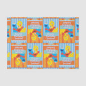 Papier Mousseline Sesame Pals Anniversaire Motif (Recto)