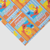 Papier Mousseline Sesame Pals Anniversaire Motif (Détail)