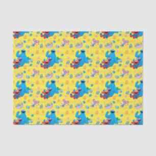 Papier Mousseline Sesame Street Pâques Motif de panier