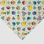 Papier Mousseline Sesame Street St. Patrick's Day Motif (Détail)