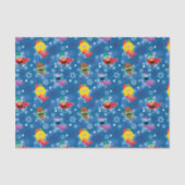Papier Mousseline Sesame Street Winter Snowflake Motif (Recto)