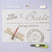 Papier Mousseline Set de découpage à la carte française à trois libe (Artisanat)