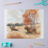 Papier Mousseline Setter irlandais (Artisanat)