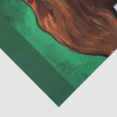 Papier Mousseline Setter rouge irlandais (Détail)