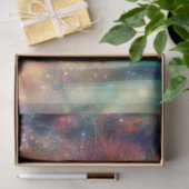 Papier Mousseline Shabby Chic Cat Among Wildflowers Decoupage (Cadeau)