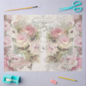 Papier Mousseline Shabby Chic Collage Series Design 1 (Artisanat)