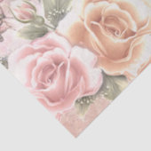 Papier Mousseline Shabby Chic Collage Series Design 2 (Détail)