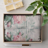 Papier Mousseline shabby chic, découpage, victorien, français chic,  (Cadeau)