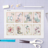 Papier Mousseline Shabby Chic Écriture Série Conception 9 (Artisanat)