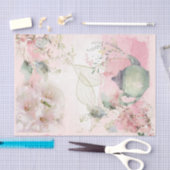 Papier Mousseline Shabby Chic Écriture Série Design 5 (Artisanat)