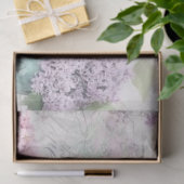 Papier Mousseline Shabby Chic Lilac Series Design 17 (Cadeau)