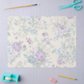 Papier Mousseline Shabby Chic Lilac Series Design 19 (Artisanat)