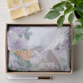 Papier Mousseline Shabby Chic Lilac Series Design 2 (Cadeau)