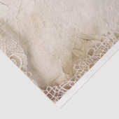 Papier Mousseline Shabby Chic Magenta Blossoms, dentelle et mixage m (Détail)