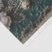 Papier Mousseline Shabby Chic, Papillon & Floral Conception de média (Détail)