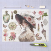 Papier Mousseline Shabby Chic Project Tissue Paper (Artisanat)