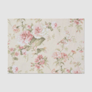 Papier Mousseline Shabby Chic Rose Series Design 17