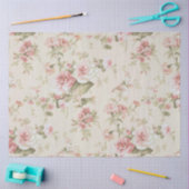 Papier Mousseline Shabby Chic Rose Series Design 2 (Artisanat)