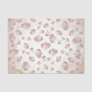 Papier Mousseline Shabby Chic Rose Series Design 8