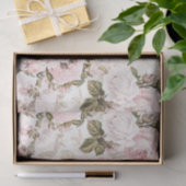 Papier Mousseline Shabby Chic Rose Series Design 9 (Cadeau)