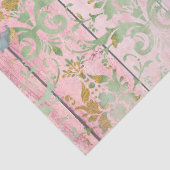 Papier Mousseline Shabby Chic Wood Series Design 12 (Détail)