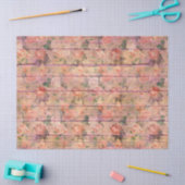 Papier Mousseline Shabby Chic Wood Series Design 16 (Artisanat)