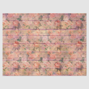 Papier Mousseline Shabby Chic Wood Series Design 16
