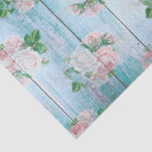 Papier Mousseline Shabby Chic Wood Series Design 5 (Détail)