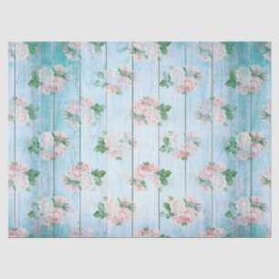 Papier Mousseline Shabby Chic Wood Series Design 5