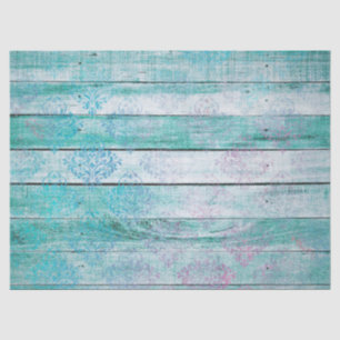 Papier Mousseline Shabby Chic Wood Series Design 6