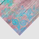 Papier Mousseline Shabby Chic Wood Series Design 7 (Détail)